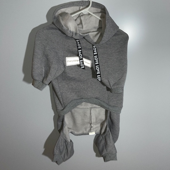 Boxer Winter Fleece Lined Sweatshirt suit hoodie Size 32 - Picture 1 of 6